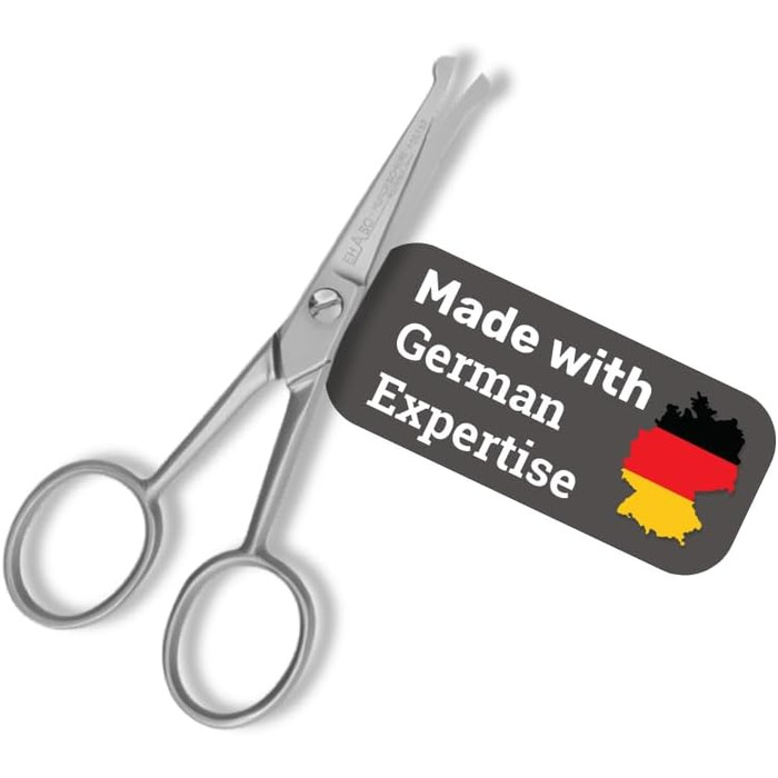 Ножиці для грумінгу собак EHASO Premium, 10 см, з круглою кінцівкою | Професійні ножиці для собак, точні та зручні | Підходять для всіх порід