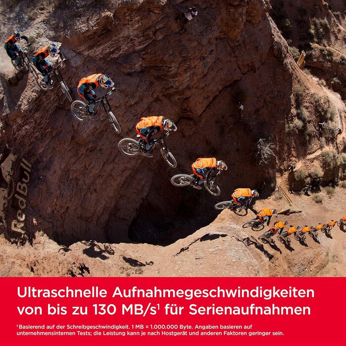 Карта пам'яті SanDisk Extreme SDXC UHS-I 512 GB (V30, U3, 180 МБ/с, 4K UHD, водонепроникна та ударостійка)