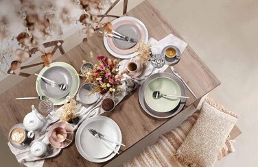 Сервіз столовий Seltmann Weiden Amina, 12-ти частинний, білий