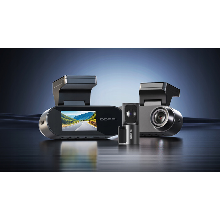 Автомобільний відеореєстратор DDPAI N2 Dual 2K WIFI BT 1,9