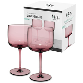 Келих для вина Like Glass Lila від Villeroy & Boch, кришталеве скло, фіолетовий, для посудомийної машини