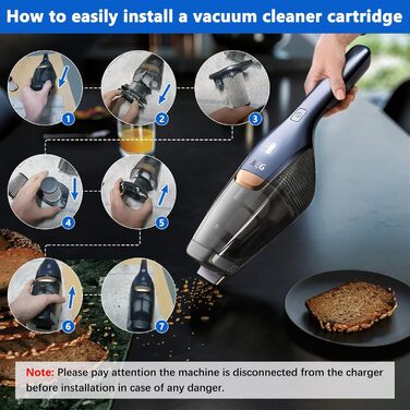 Замінні фільтри для пилососів AEG CX7, QX8 (8 шт.) - HEPA, з щіткою для чищення