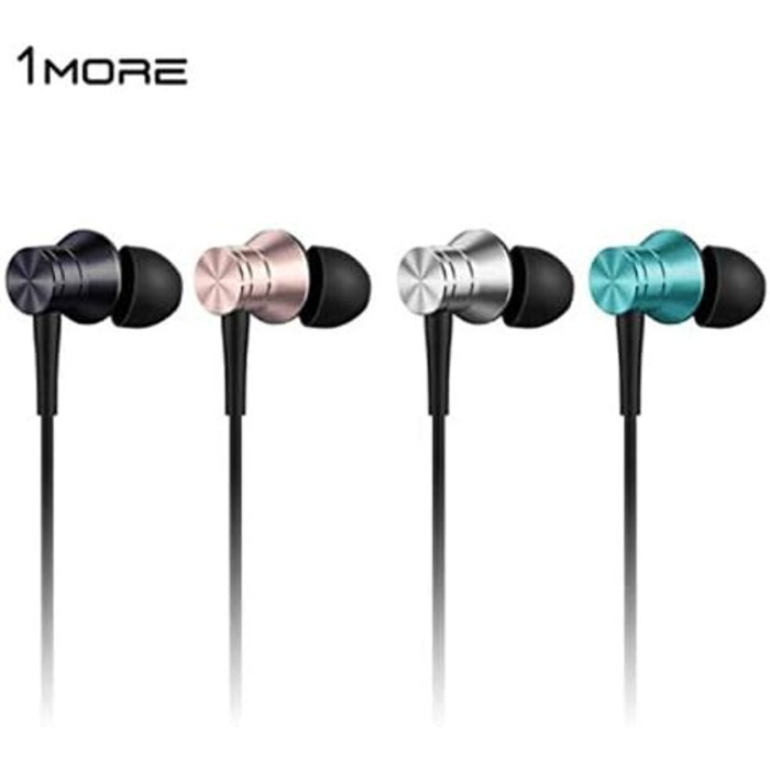 Навушники 1MORE Piston Fit E1009 Рожеві з мікрофоном та пультом керування (iOS, Android)