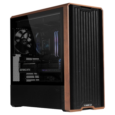 Корпус Lian Li Lancool 217 LAN217X Midi Tower ATX, загартоване скло, чорний
