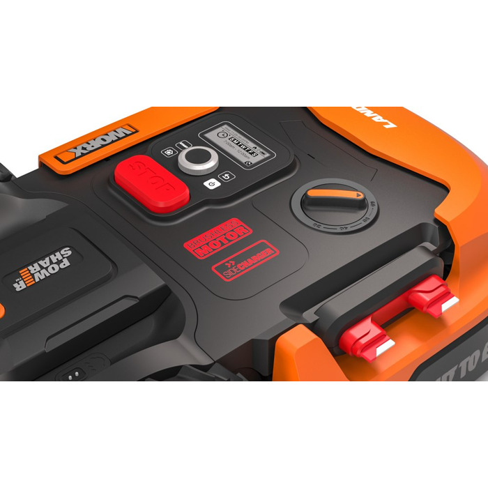 Робот-газонокосарка WORX Landroid PLUS WR147E.1 для ділянок до 1000 м² з WiFi