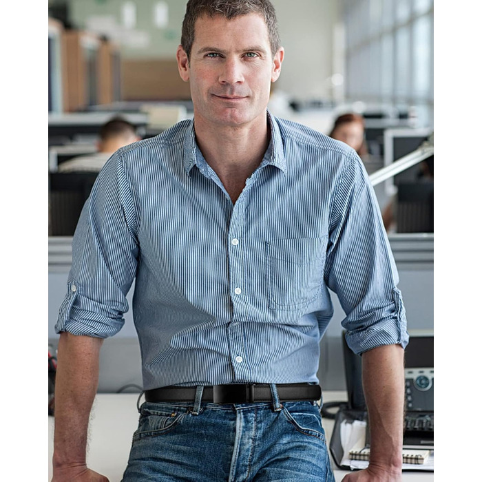 Чоловічий шкіряний ремінь BOSTANTEN з автоматичною застібкою-разом, 35 мм, регульований, довжина 115/135 см