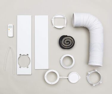 Мобільний кондиціонер Olimpia Splendid Dolceclima 8 WWB: охолодження, осушення, вентиляція (2.1 кВт, 8000 BTU, Клас A)