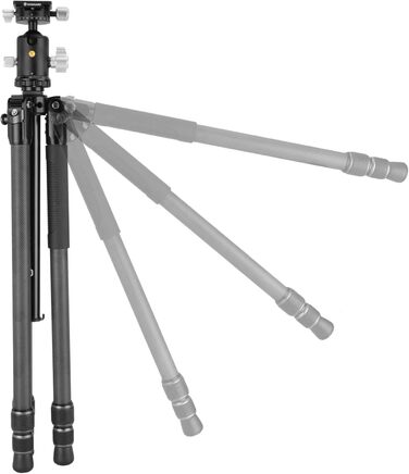 Карбоновий штатив Vanguard Veo 3 263AO з кулястою головкою для спостереження за природою, 30мм