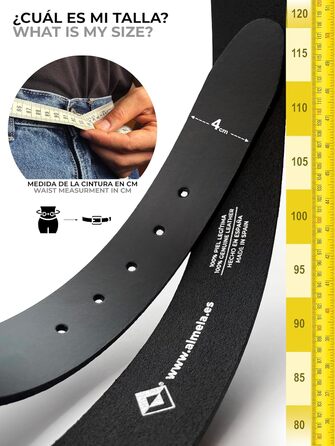 Жіночий шкіряний ремінь Almela з срібною пряжкою, 40 мм, червоний, 110 см