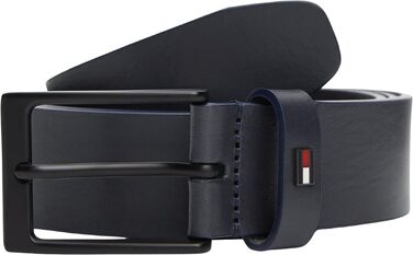 Чоловічий шкіряний ремінь Tommy Hilfiger Layton 3.5 (Space Blue), розмір 90