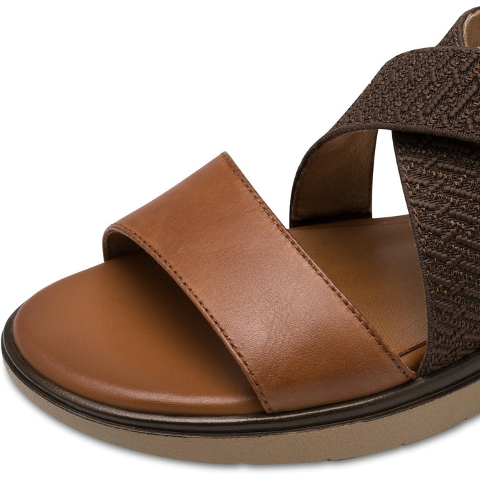 Босоніжки жіночі Tamaris Wide FIT 8-88600-44, 38 EU, колір Nut (бежевий), широка колодка