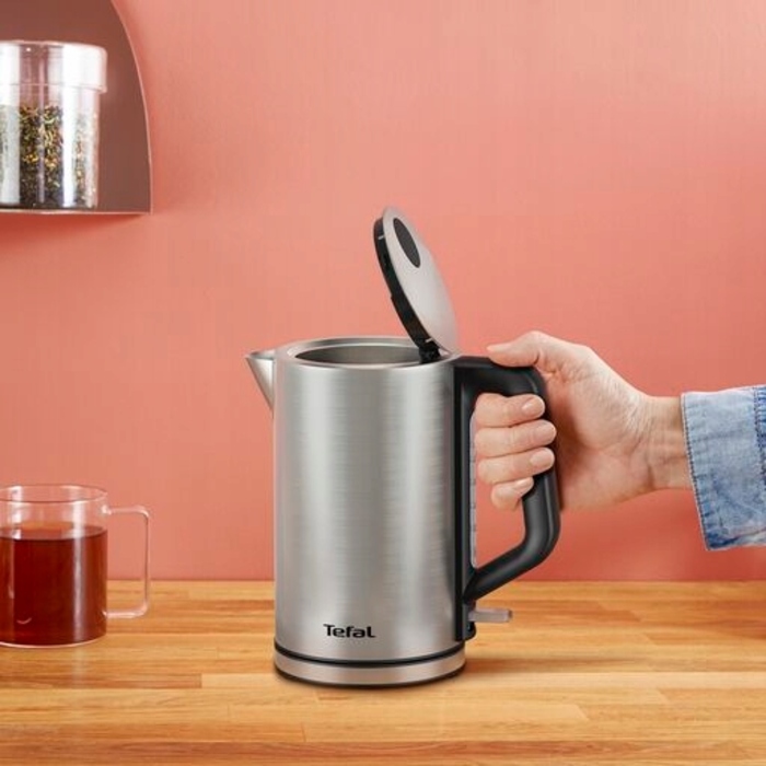 Електричний чайник Tefal KI513D10, 2200 Вт, 1,7 л, сріблястий/сірий