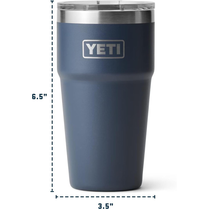 Термос YETI Rambler 20 oz (591 мл) з кришкою MagSlider, Key Lime