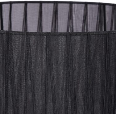 Настільна лампа Relaxdays з кришталевим дизайном, 54 x 29,5 см, чорна