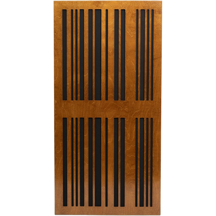 Акустична панель Bluetone Acoustics Slat AbFuser: абсорбер та дифузор для звукоізоляції приміщень, дуб (100x50x11 см)