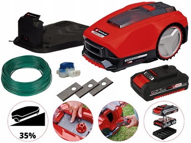 Робот-газонокосарка Einhell Freelexo 350 Li-Ion (до 350 м²)