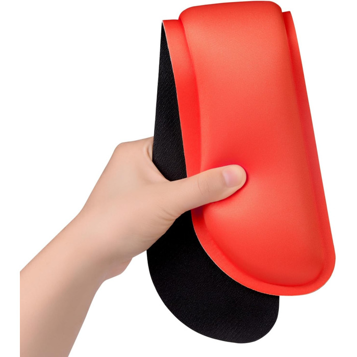 Підставка для зап'ястя Dapesuom з Memory Foam - комфортна підтримка для клавіатури та миші, зменшує біль, для офісу (червона)