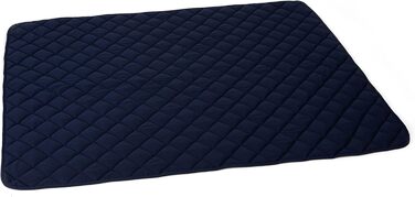 Лежанка для собак Doctor Bark: флісова двостороння підстилка для великих собак, 80x70 см, Beige/Grün