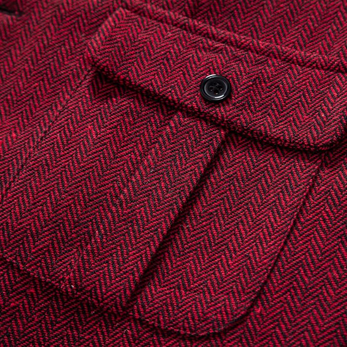 Чоловіча жилетка формальна V-подібний виріз, твід, жилетка в клітинку 'риб'ячий скелет', Slim Fit, жилетка до костюма з кишенею, бордовий