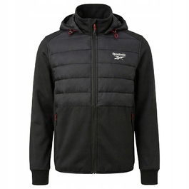 Чоловіча гібридна трекінгова куртка Reebok Mixed Hybrid RBO15620, розмір L