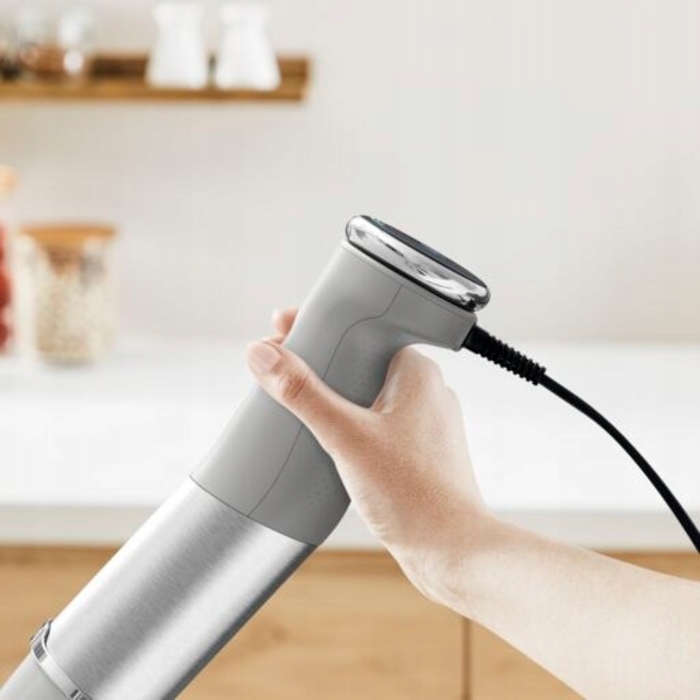 Погружний блендер Tefal HB672B30, 1000 Вт, сріблястий/сірий