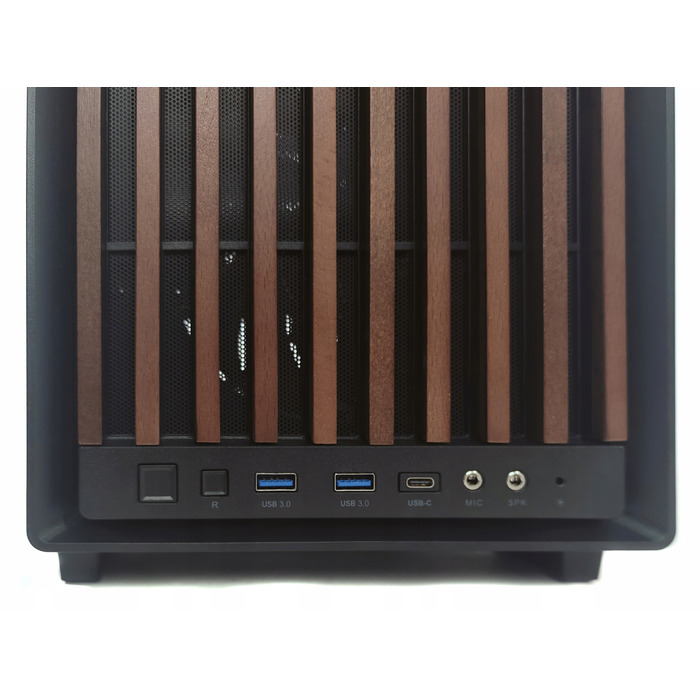 Корпус ZenPC Wooder TG Midi Tower, чорний