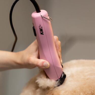 Машинка для стрижки собак Agrarzone Edition KM2+ з набором гребінців - Професійна тиха та маловібраційна машинка для грумінгів