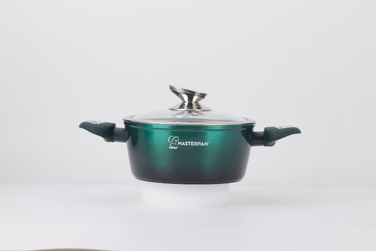 Набір алюмінієвих каструль Masterpan Premium, 8 предметів