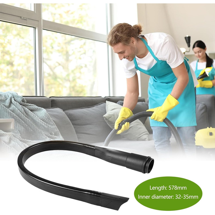 Насадки для пилососа PIWOSGOL7Stk - універсальний комплект для прибирання, 32/35 мм