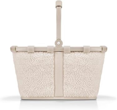 Сумка-шопер Reisenthel Carrybag XS – Стабільний шопер XS формату з практичною внутрішньою кишенею – Елегантний та водовідштовхувальний дизайн (Teddy Sand)