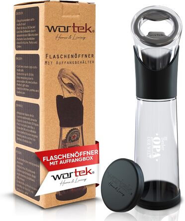 Відкривач вин Wortek: професійний відкривач вин та винних пробок, ідеальний подарунок для любителів вина (для найкращого дідуся)