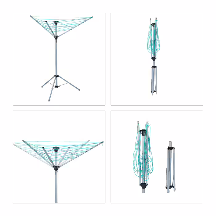 Relaxdays Clothes Airer with Base