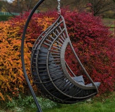 Підвісне крісло-гойдалка на стійці Bello Giardino, 80 см, до 100 кг