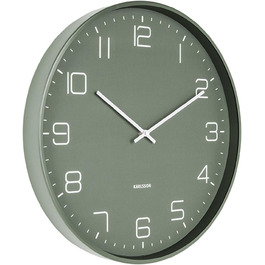Karlsson KA5642WD Table/Wall Clock XL Flip Clock Wood 17.5 x 37 x 9 cm (1, 1)