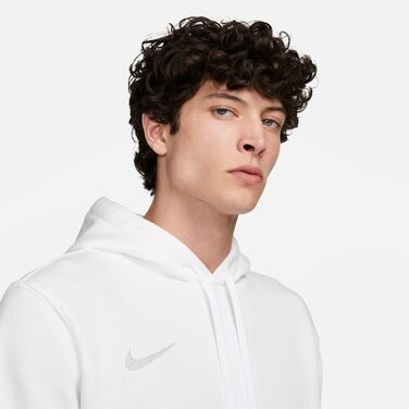 Чоловічий худі Nike Park 20 з капюроном, білий/сірий, розмір M
