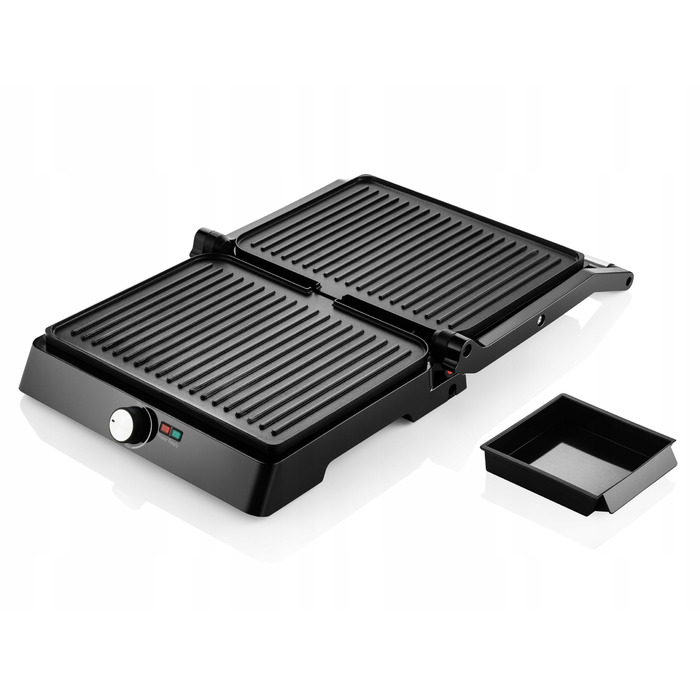 Електричний гриль Kerch Pur, чорний, 2200 Вт