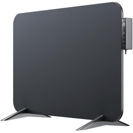 Інфрачервовий обігрівач BR Bringer 450W з Wi-Fi, термостатом та пультом, для дому та офісу (чорний)
