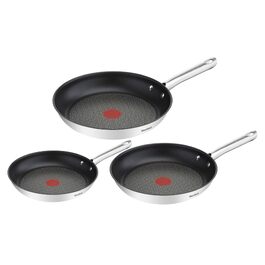 Набір сковорідок Tefal Duetto, 3 предмети (20, 24, 28 см), для індукційних та всіх типів плит