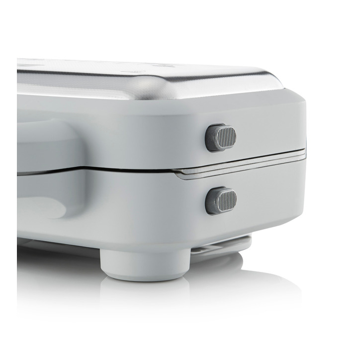 Вафельниця Breville DuraCeramic VST072 850 Вт, сріблястий/сірий