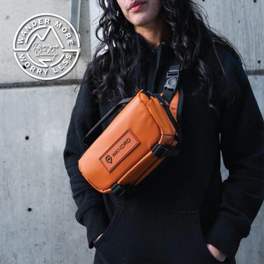 Слінг-рюкзак WANDRD Rogue Y7-87G8-43G8 Sedona Orange 3л - Водонепроникний, легкий, регульований