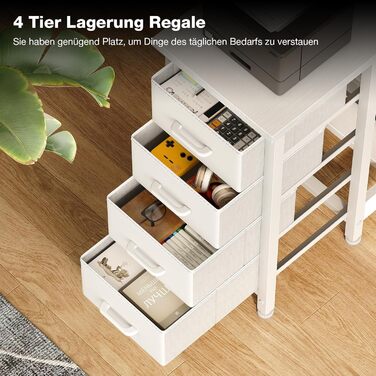 Комп'ютерний стіл кутовий Coleshome 100x70 см з 4 шухлядами, білий. Для офісу, робочого кабінету, спальні