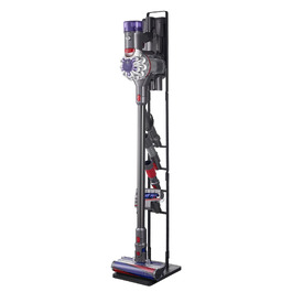 Стійка для бездротового пилососа Dyson V6 V7 V8 V10 V11 V15 з 4 гаками, чорна - VEVOR