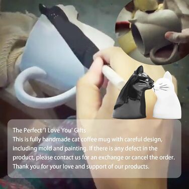 Керамічний набір чашок для кави та чаю 