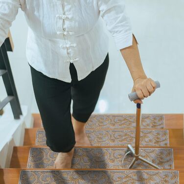 Сходинкові сходи Sussexhome Leaves Collection Beige - набір 13 шт.