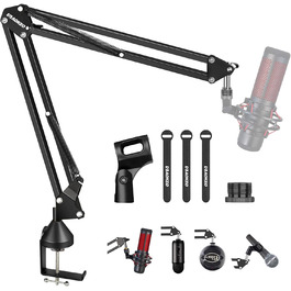 Підставка для мікрофону Arm Aokeo, сумісна з Shure SM7B, Blue Yeti, HyperX QuadCast та ін.