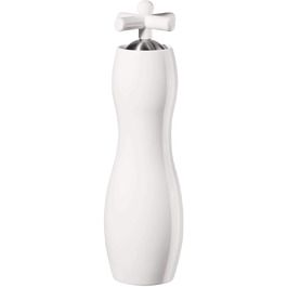 ASA 10390017 Salt and Pepper Shakers, Porcelain, 29.2cm, White