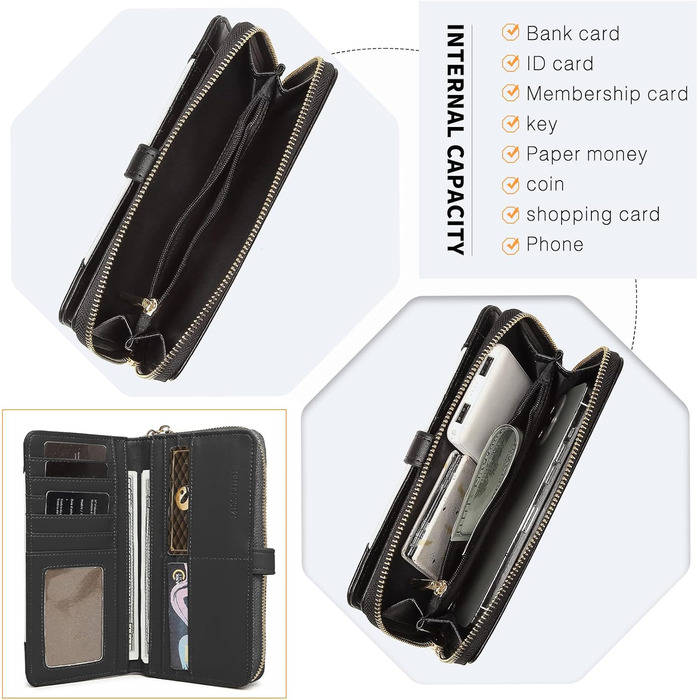 Сумка жіноча Lulu Daen середнього розміру з PU шкіри: сумка-шопер, сумка на плече для роботи, подорожей, бізнесу (Сіра)