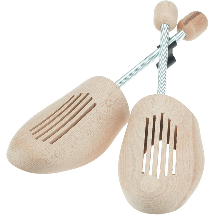 Max Basic Premium Shoe Stretcher, Shoe Former, Wooden Beech Shoe Shaper Set of 5 Pairs