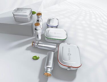 Stainless Steel Lunch Box/Mini 800ml Special/MINI Container 150ml 2 Lids / 5 DECO Color Rings + Replacement Seal + 2 Dividers = 3 Compartments/Kids