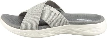Сандалі жіночі Skechers ON-The-GO 600 Dainty сріблясті текстильні 38 EU
